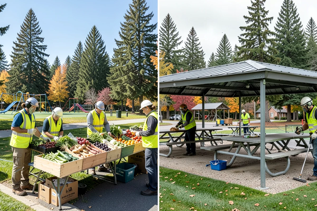 Facility Lighting Retrofit in Normandy Park, King County, WA - Audit existing fixtures and light levels