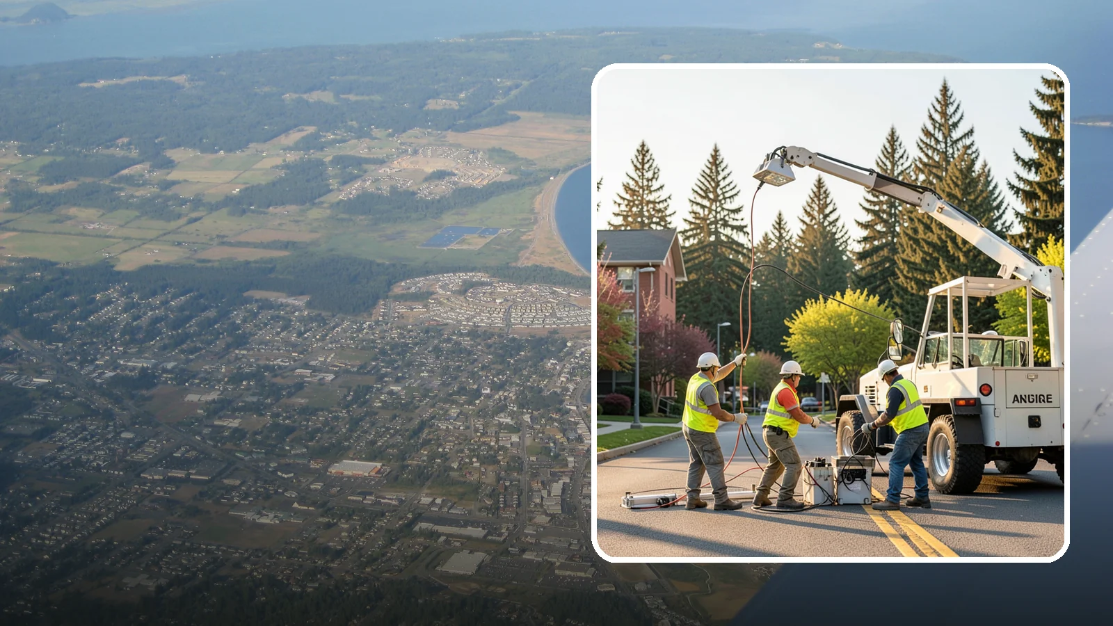 Facility Lighting Retrofit in Oak Harbor, Island County, WA - LED lighting retrofits that cut energy costs and improve light quality in public facilities.