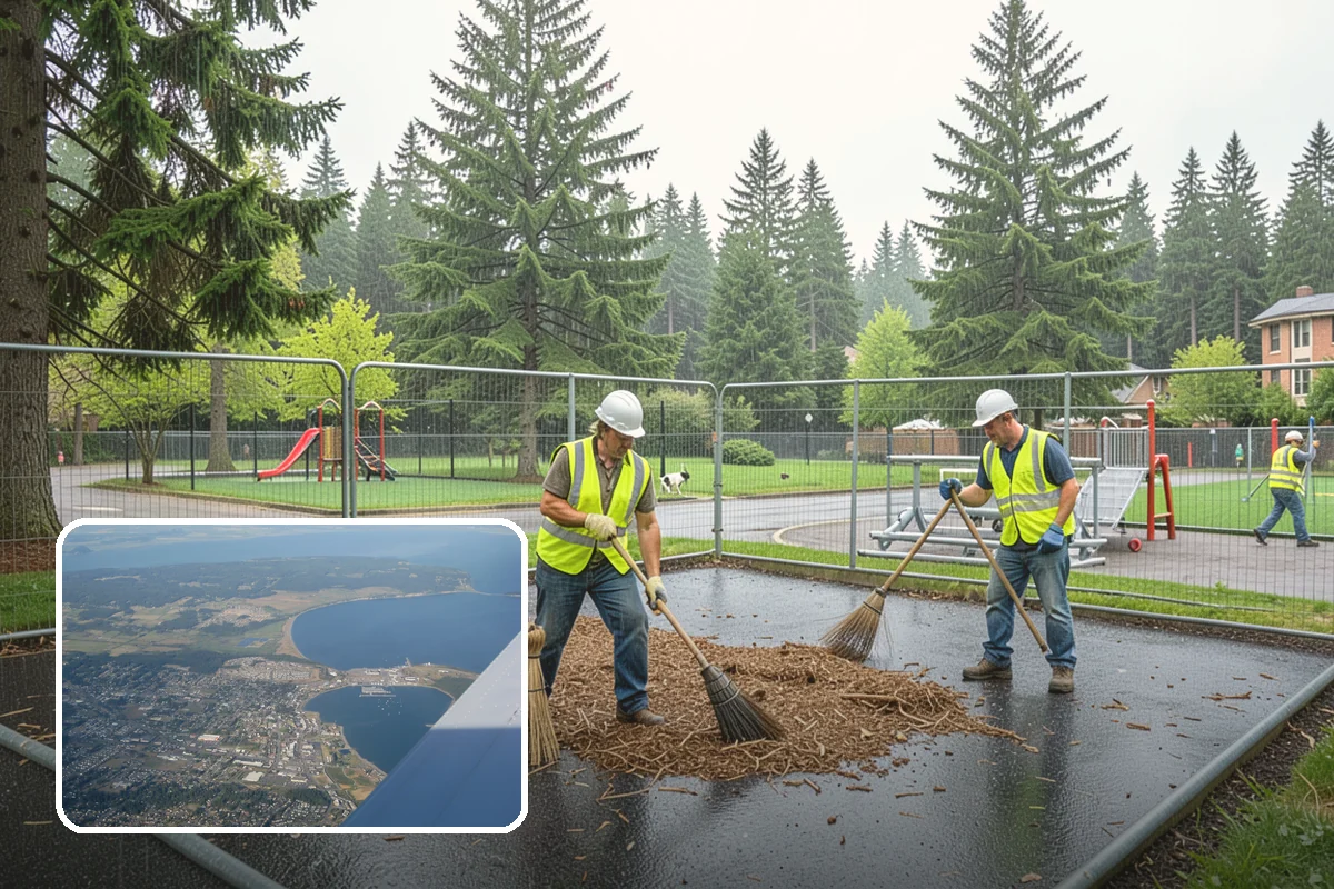 Facility Lighting Retrofit in Oak Harbor, Island County, WA - Lowers energy and maintenance costs