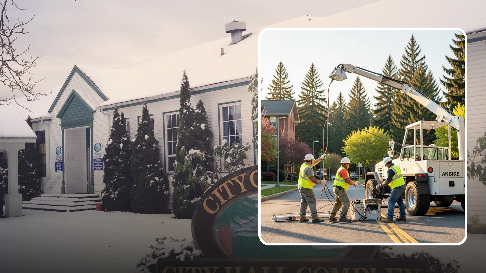 Facility Lighting Retrofit in Pacific, King County, WA - LED lighting retrofits that cut energy costs and improve light quality in public facilities.