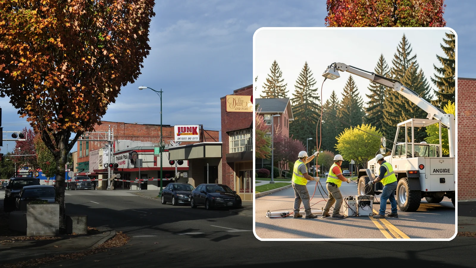 Facility Lighting Retrofit in Puyallup, Pierce County, WA - LED lighting retrofits that cut energy costs and improve light quality in public facilities.
