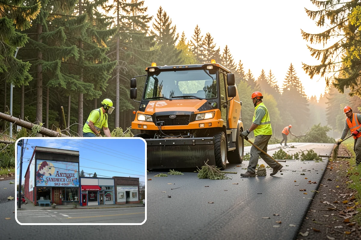 Facility Lighting Retrofit in Ruston, Pierce County, WA - Lowers energy and maintenance costs