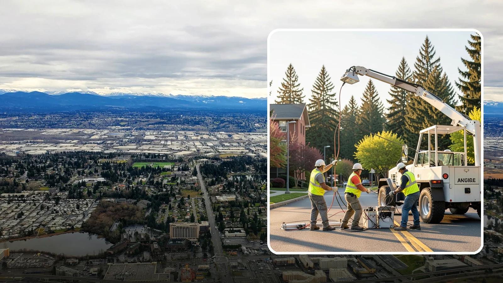 Facility Lighting Retrofit in SeaTac, King County, WA - LED lighting retrofits that cut energy costs and improve light quality in public facilities.