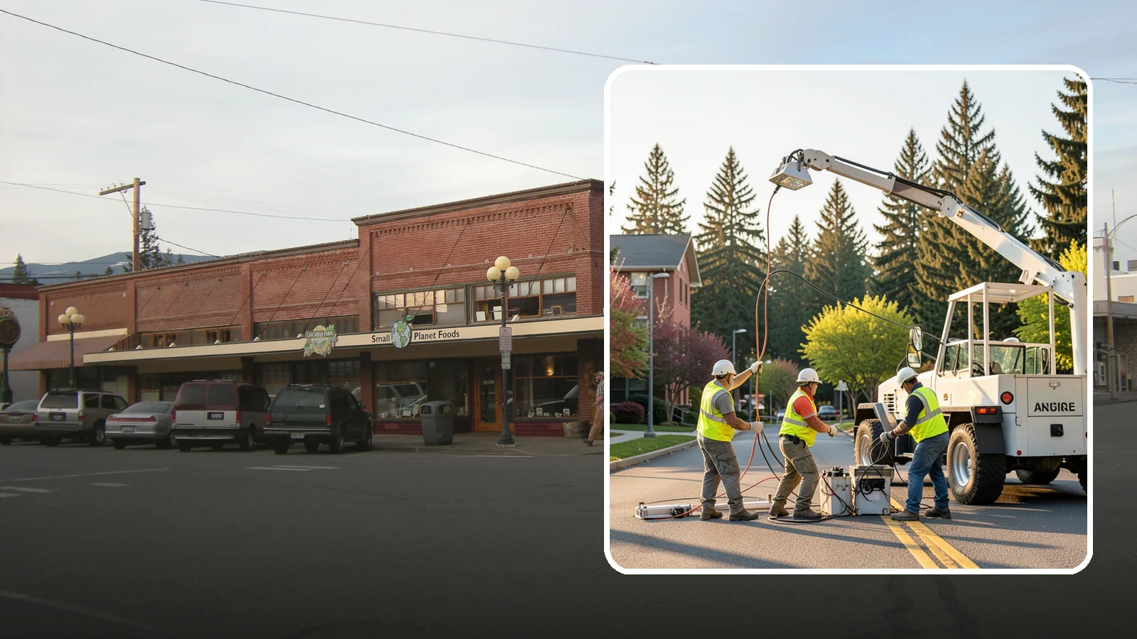 Facility Lighting Retrofit in Sedro-Woolley, Skagit County, WA - LED lighting retrofits that cut energy costs and improve light quality in public facilities.