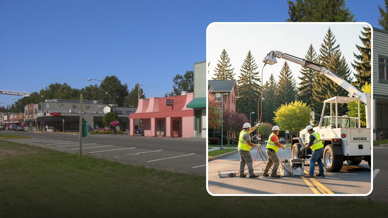 Facility Lighting Retrofit in Snoqualmie, King County, WA - LED lighting retrofits that cut energy costs and improve light quality in public facilities.
