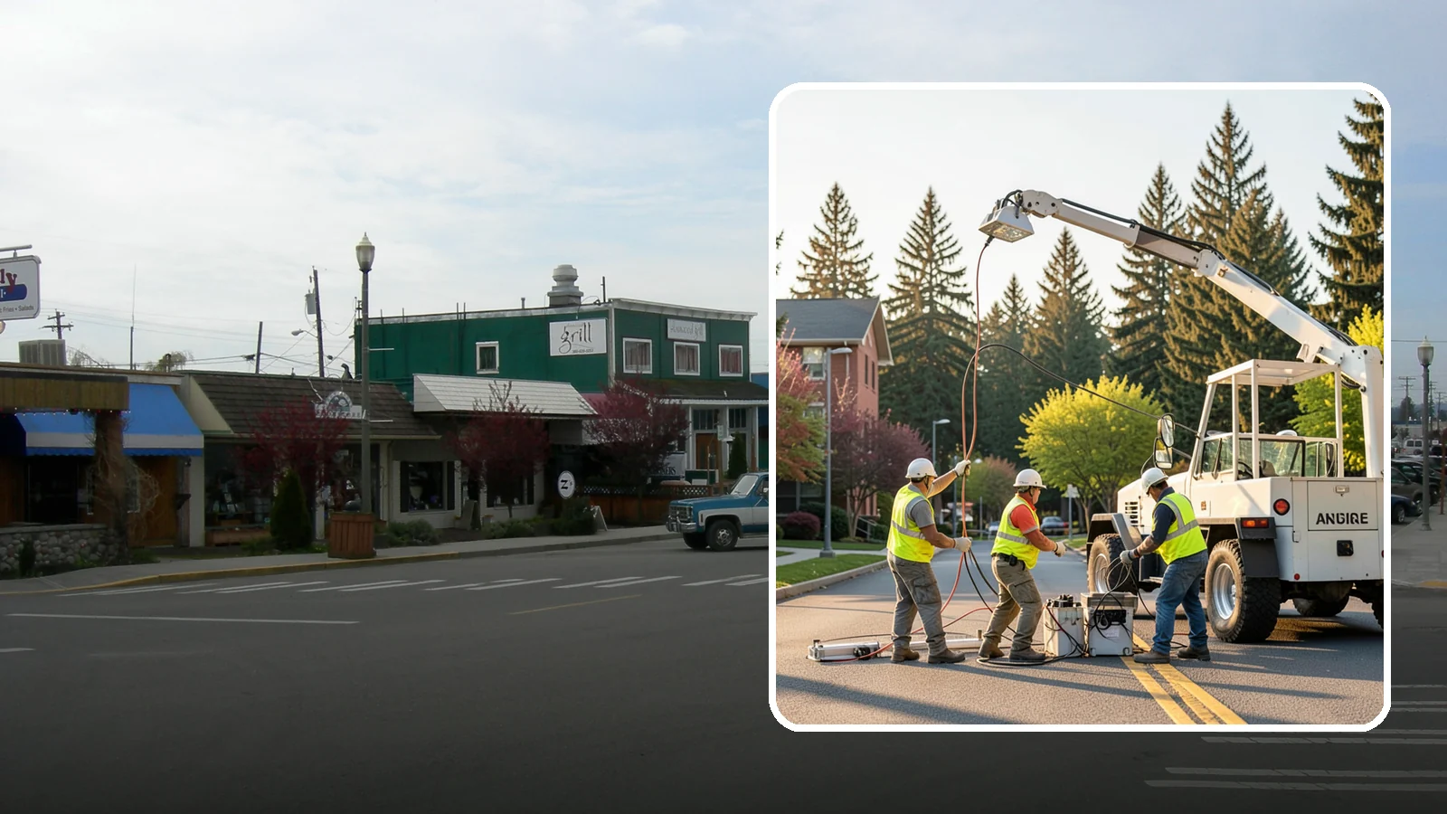 Facility Lighting Retrofit in Stanwood, Snohomish County, WA - LED lighting retrofits that cut energy costs and improve light quality in public facilities.