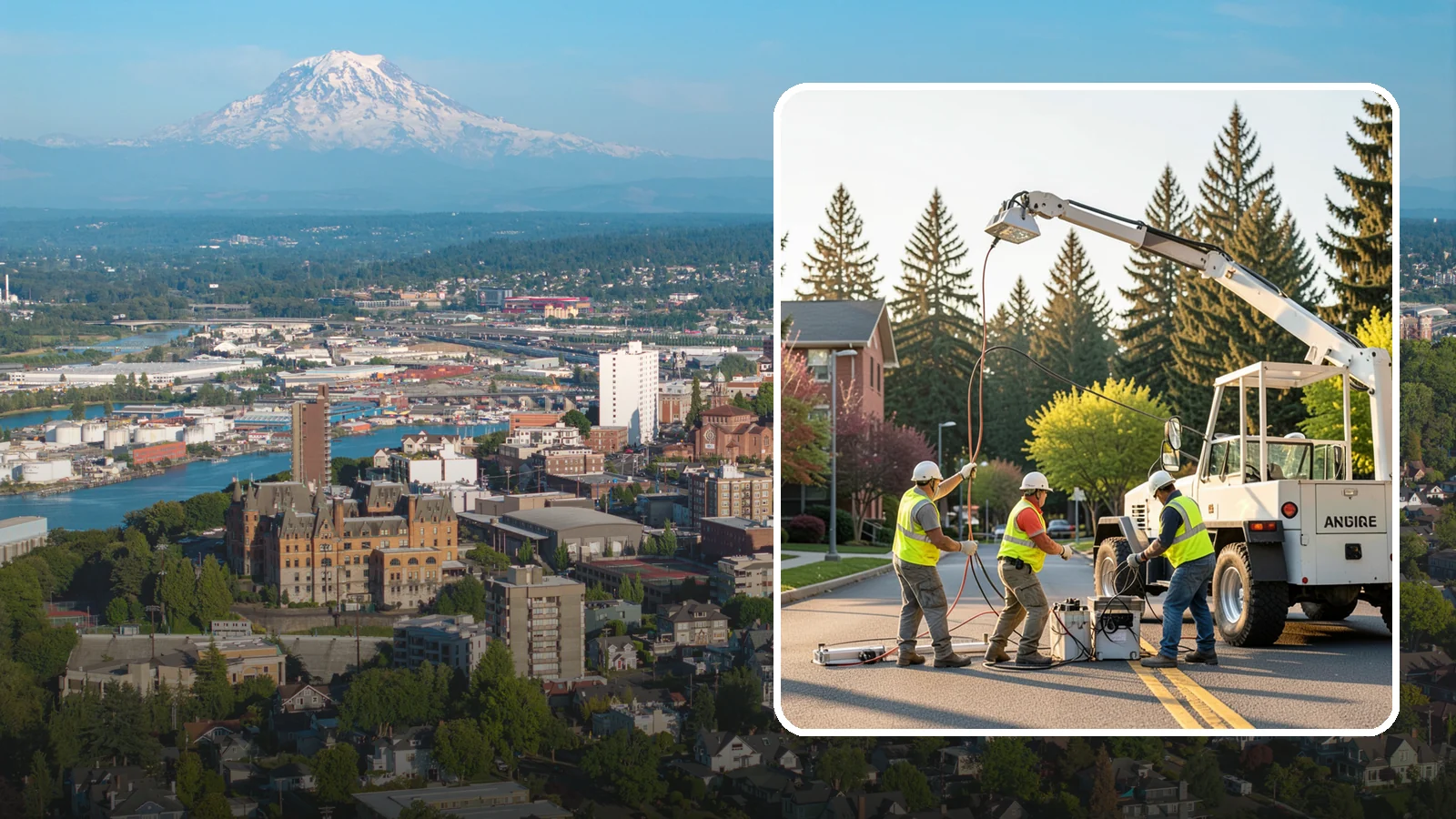 Facility Lighting Retrofit in Tacoma, Pierce County, WA - LED lighting retrofits that cut energy costs and improve light quality in public facilities.