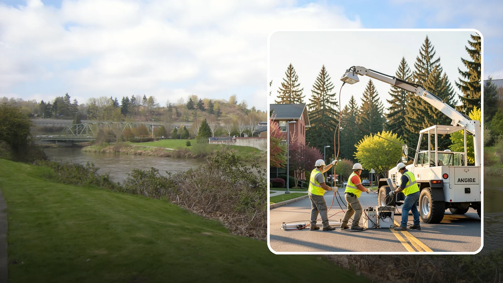 Facility Lighting Retrofit in Tukwila, King County, WA - LED lighting retrofits that cut energy costs and improve light quality in public facilities.