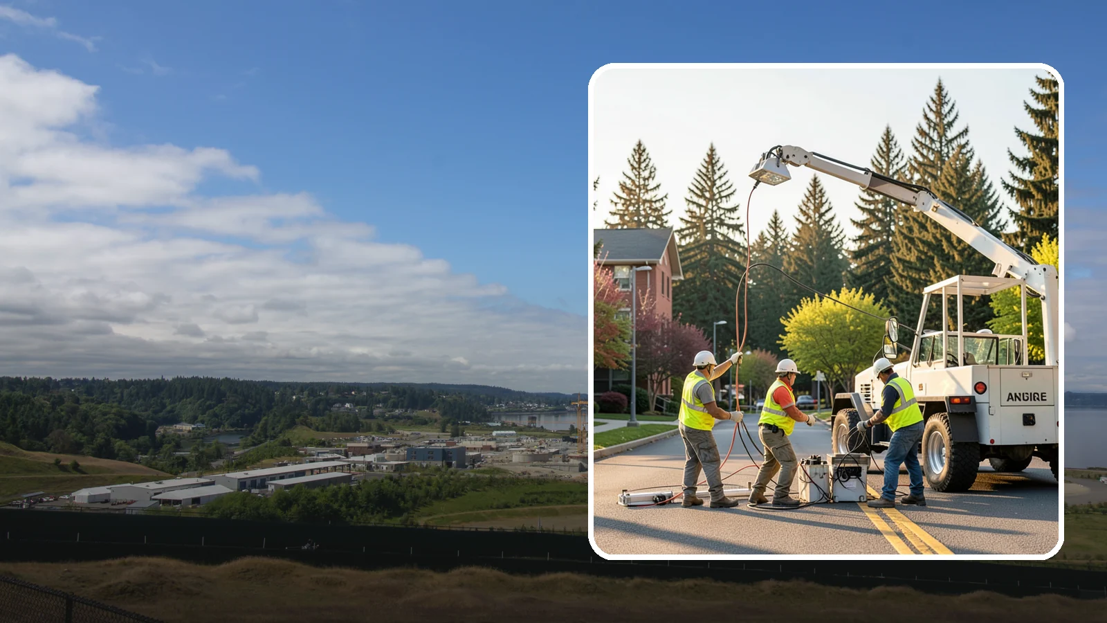 Facility Lighting Retrofit in University Place, Pierce County, WA - LED lighting retrofits that cut energy costs and improve light quality in public facilities.
