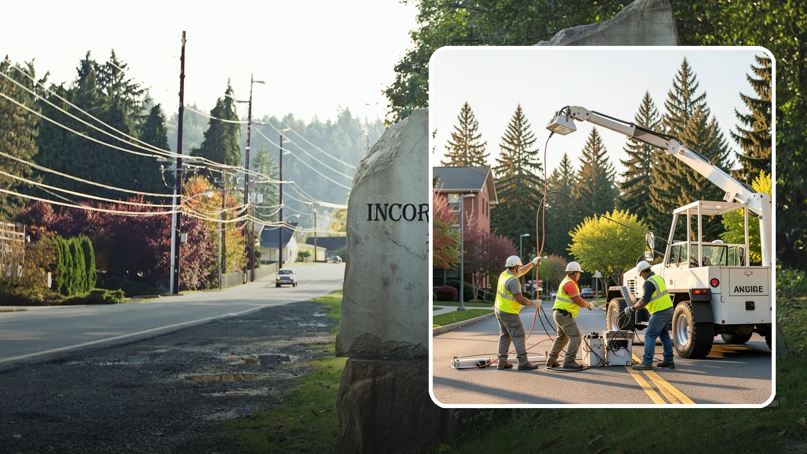 Facility Lighting Retrofit in Wilkeson, Pierce County, WA - LED lighting retrofits that cut energy costs and improve light quality in public facilities.