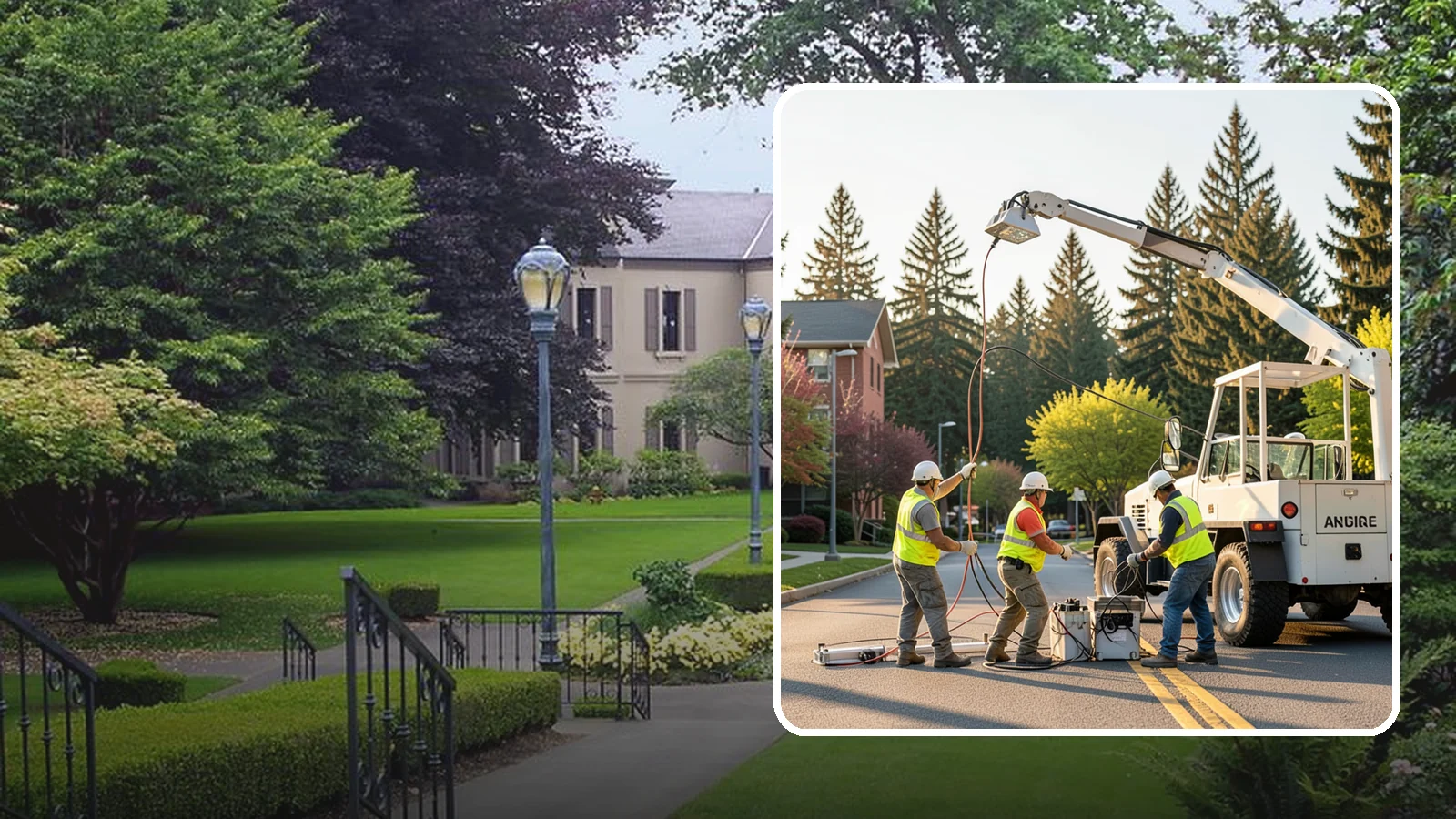Facility Lighting Retrofit in Woodinville, King County, WA - LED lighting retrofits that cut energy costs and improve light quality in public facilities.