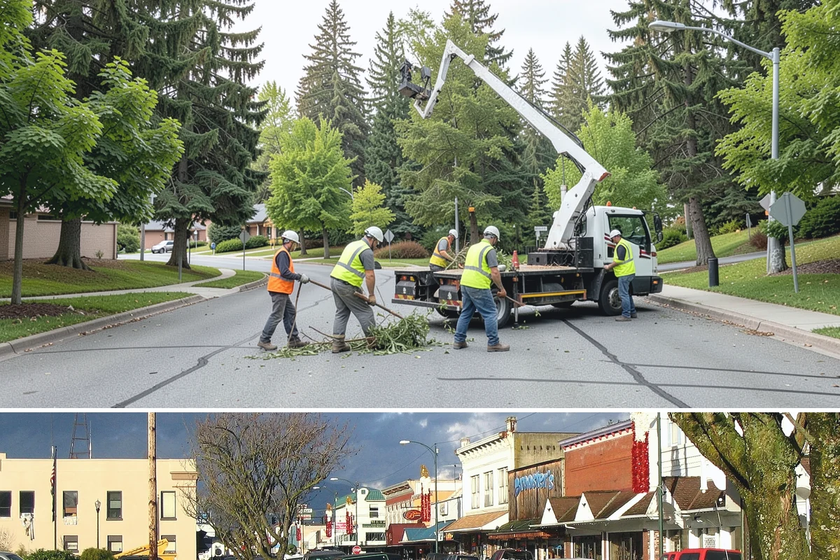 Facility Pressure Washing in Arlington, Snohomish County, WA - Spring and early summer cleaning removes the moss and algae accumulated through the wet Northwest winter.