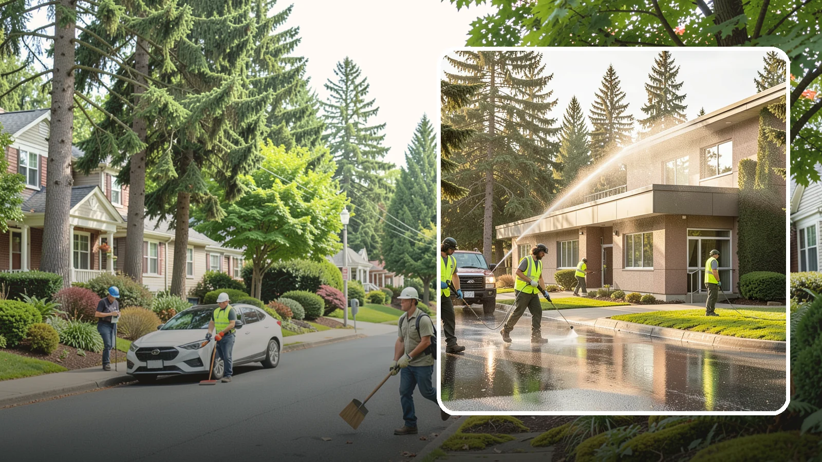 Facility Pressure Washing in Beaux Arts Village, King County, WA - Remove moss, grime, and buildup from facility exteriors and hardscapes to protect surfaces and public safety.