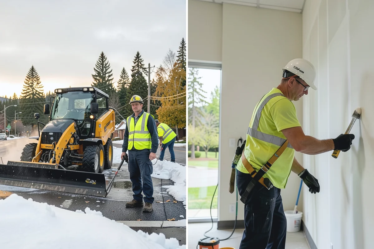 Facility Pressure Washing in Beaux Arts Village, King County, WA - Surface assessment and pressure and method selection
