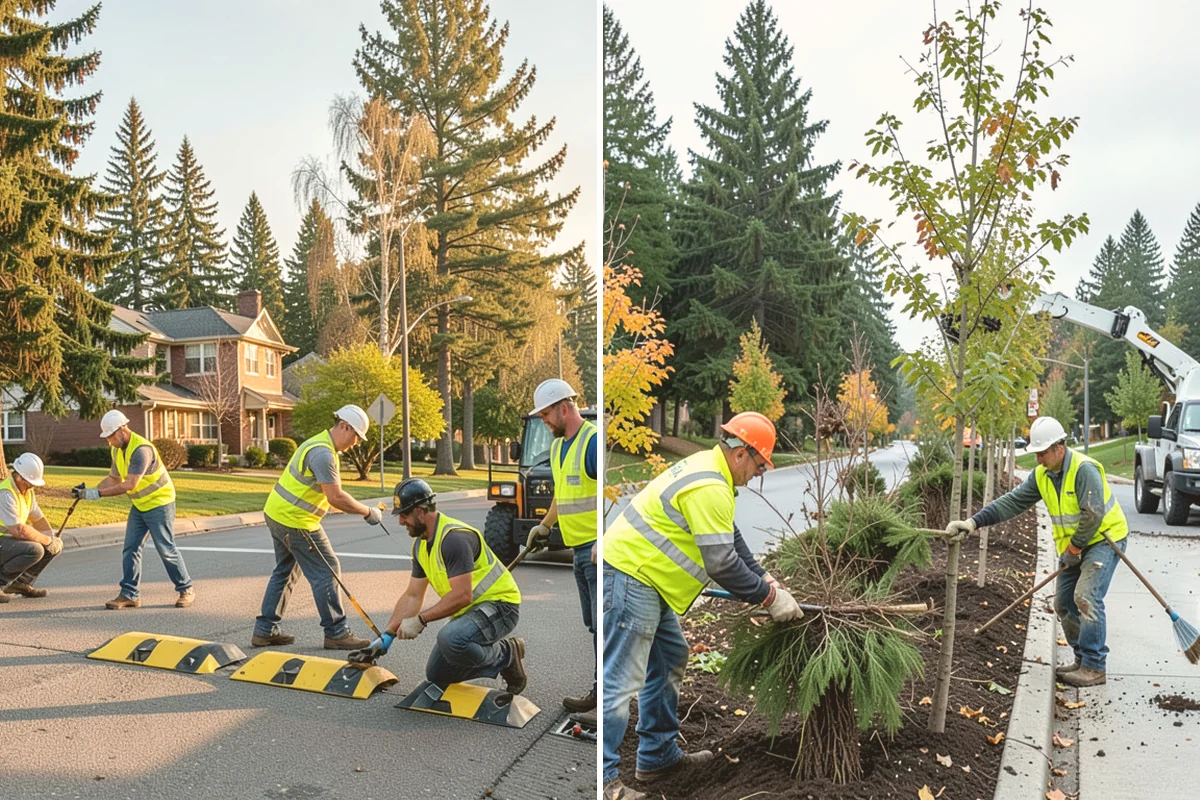 Facility Pressure Washing in Bellevue, King County, WA - Surface assessment and pressure and method selection