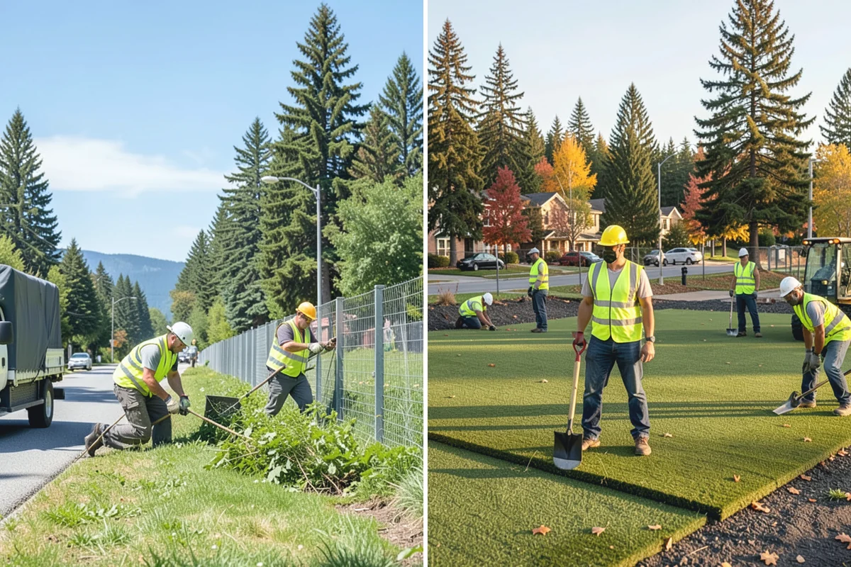 Facility Pressure Washing in Buckley, Pierce County, WA - Surface assessment and pressure and method selection