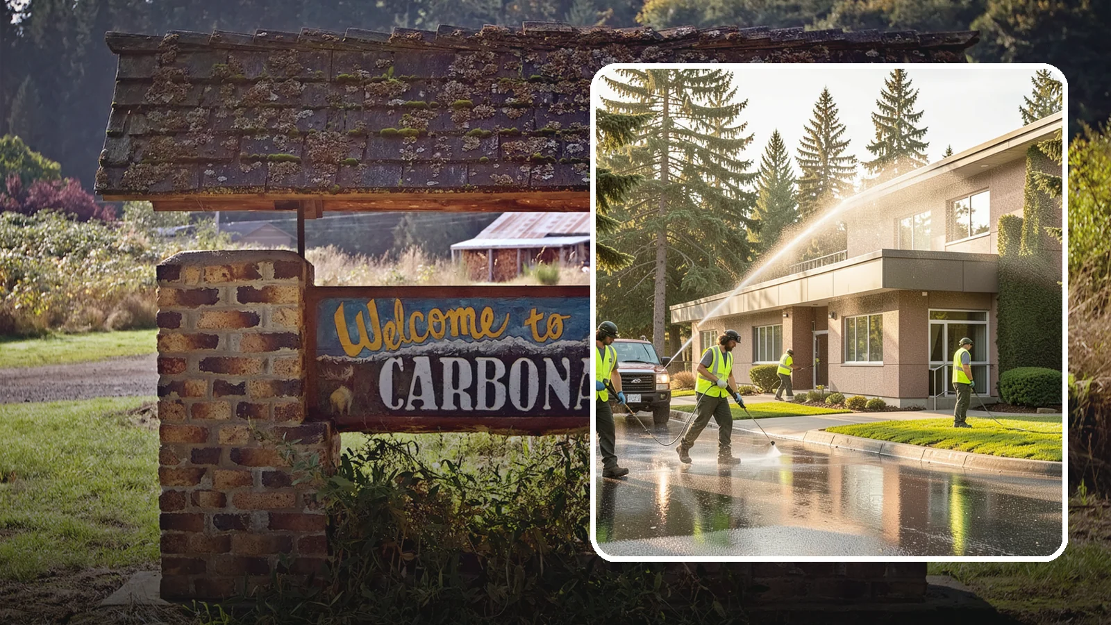 Facility Pressure Washing in Carbonado, Pierce County, WA - Remove moss, grime, and buildup from facility exteriors and hardscapes to protect surfaces and public safety.