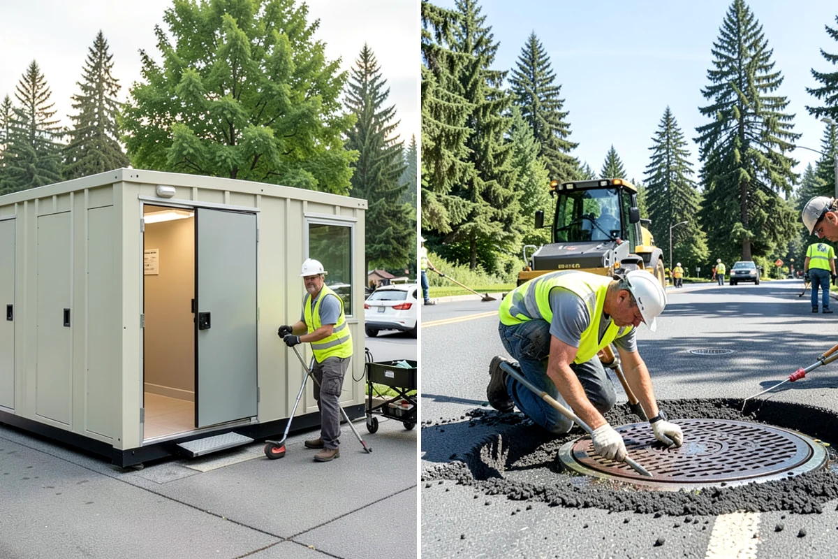 Facility Pressure Washing in Clyde Hill, King County, WA - Surface assessment and pressure and method selection