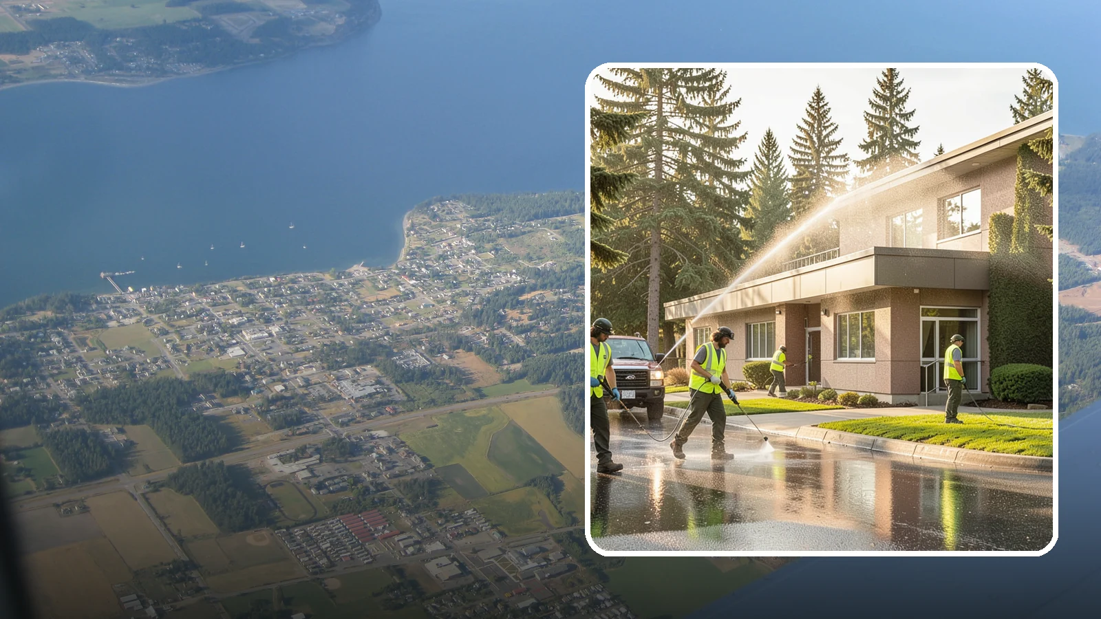 Facility Pressure Washing in Coupeville, Island County, WA - Remove moss, grime, and buildup from facility exteriors and hardscapes to protect surfaces and public safety.