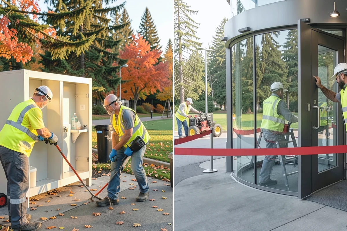 Facility Pressure Washing in Coupeville, Island County, WA - Surface assessment and pressure and method selection