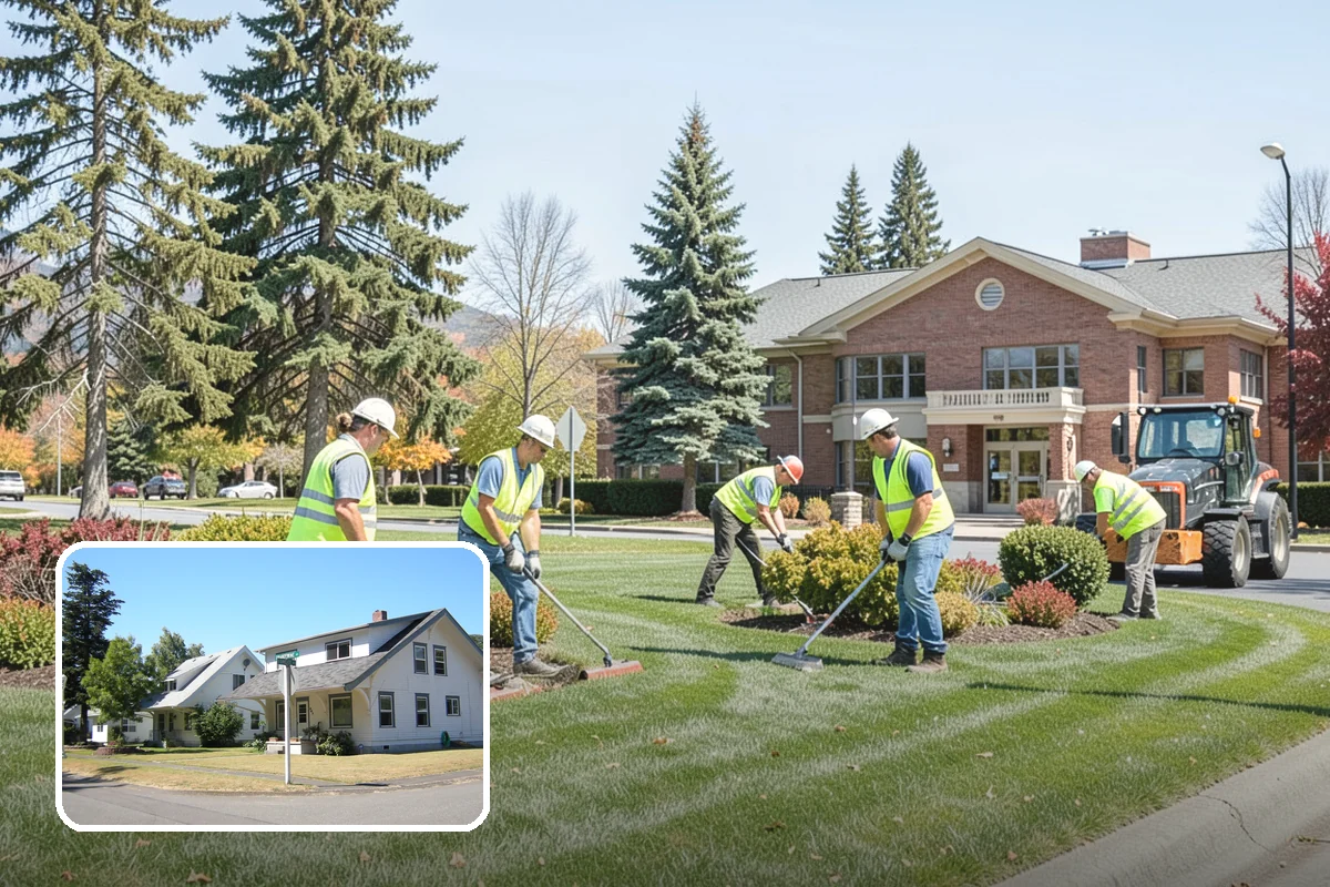 Facility Pressure Washing in DuPont, Pierce County, WA - Removes slip-hazard moss and algae from walkways and entries
