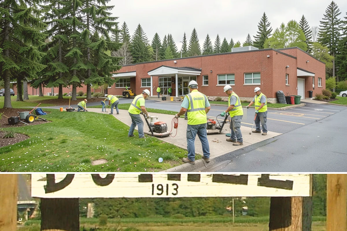 Facility Pressure Washing in Duvall, King County, WA - Spring and early summer cleaning removes the moss and algae accumulated through the wet Northwest winter.