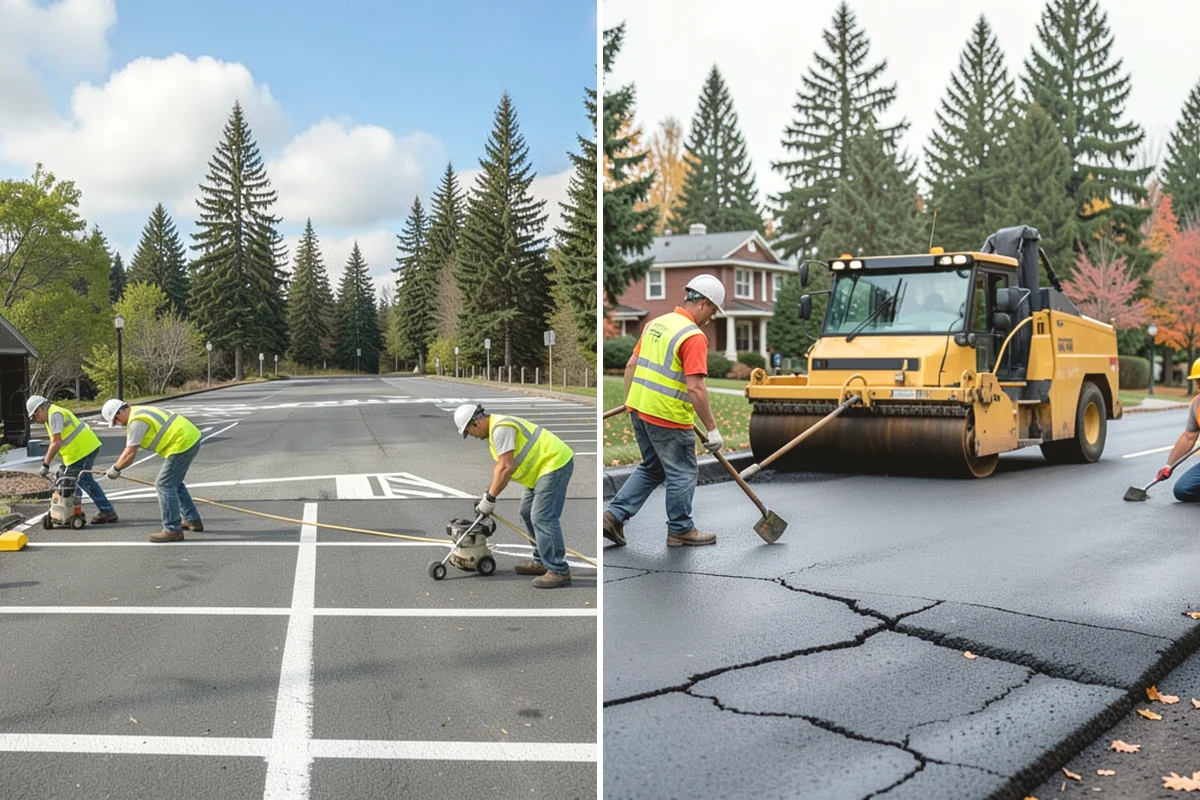 Facility Pressure Washing in Edgewood, Pierce County, WA - Surface assessment and pressure and method selection