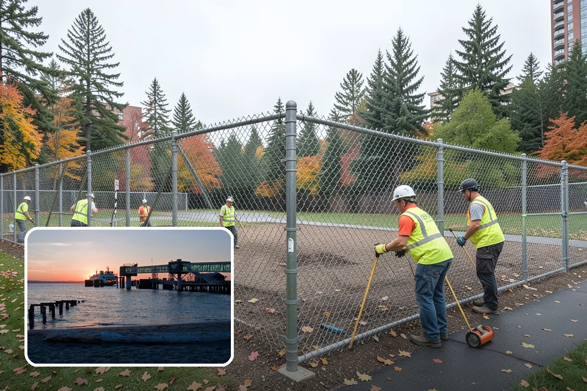 Facility Pressure Washing in Edmonds, Snohomish County, WA - Removes slip-hazard moss and algae from walkways and entries