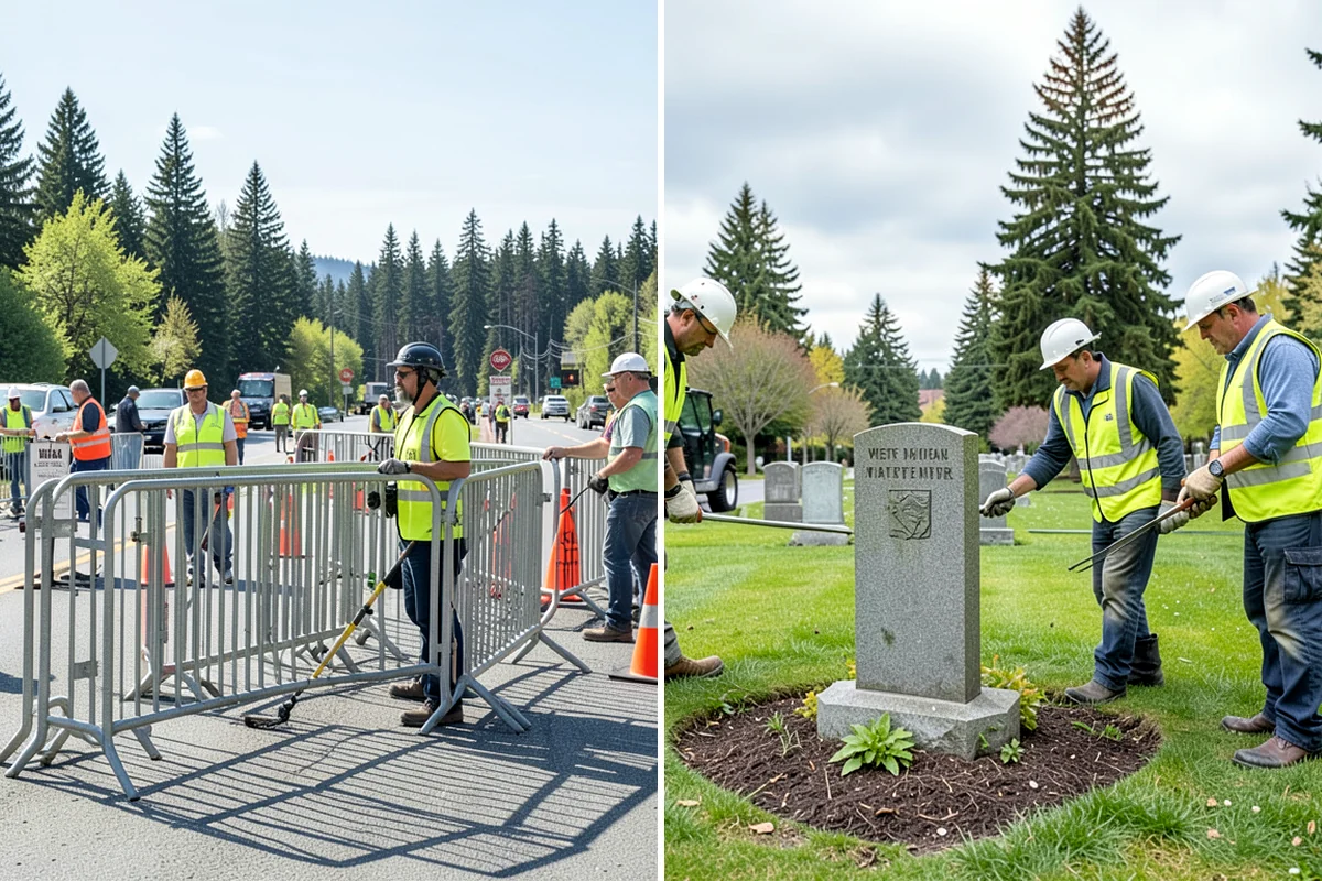 Facility Pressure Washing in Federal Way, King County, WA - Surface assessment and pressure and method selection
