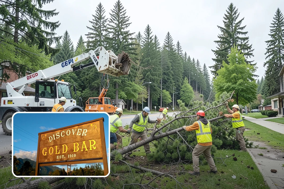 Facility Pressure Washing in Gold Bar, Snohomish County, WA - Removes slip-hazard moss and algae from walkways and entries