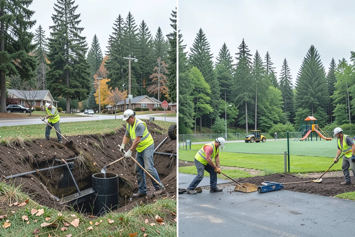 Facility Pressure Washing in Hamilton, Skagit County, WA - Surface assessment and pressure and method selection