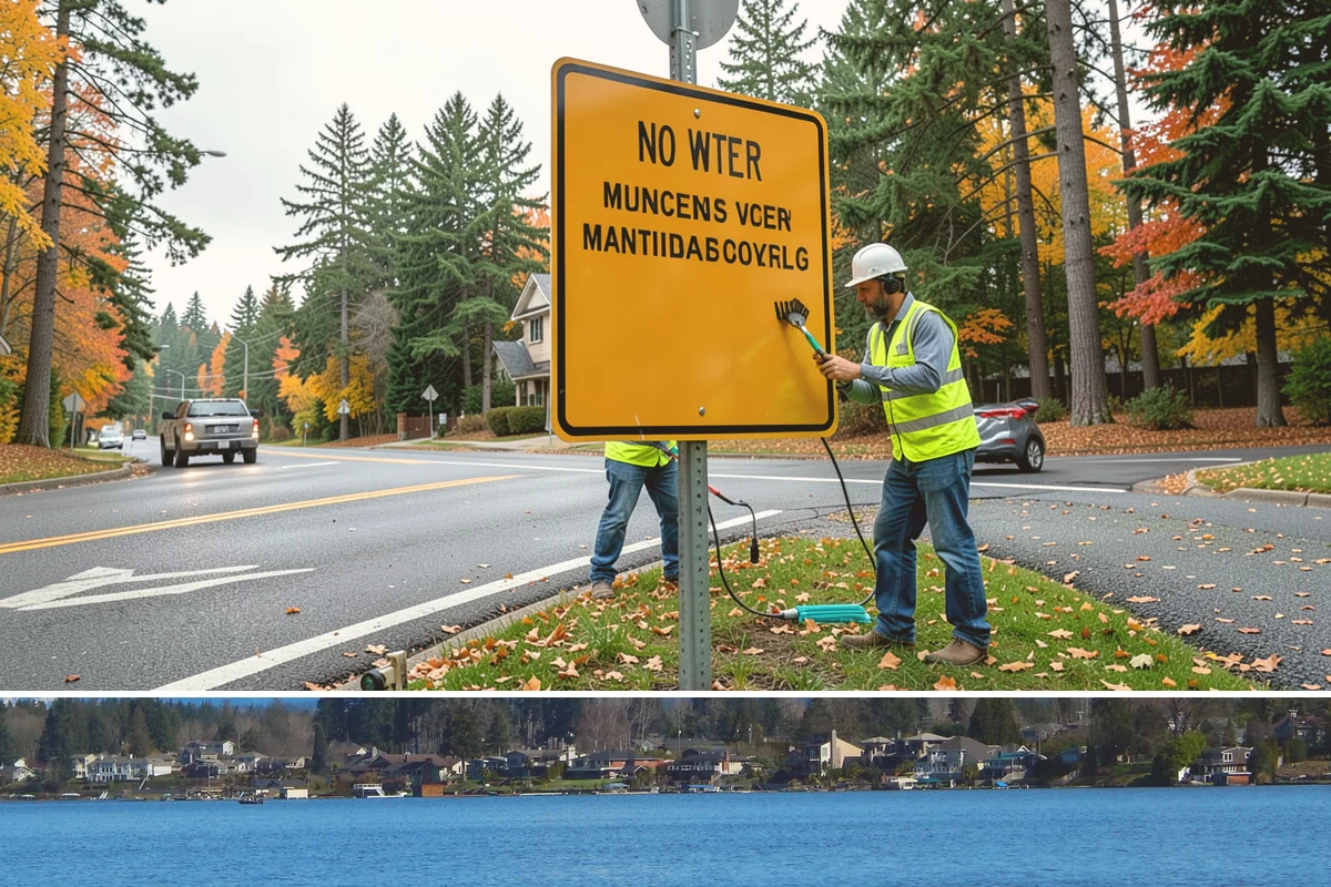 Facility Pressure Washing in Lake Stevens, Snohomish County, WA - Spring and early summer cleaning removes the moss and algae accumulated through the wet Northwest winter.