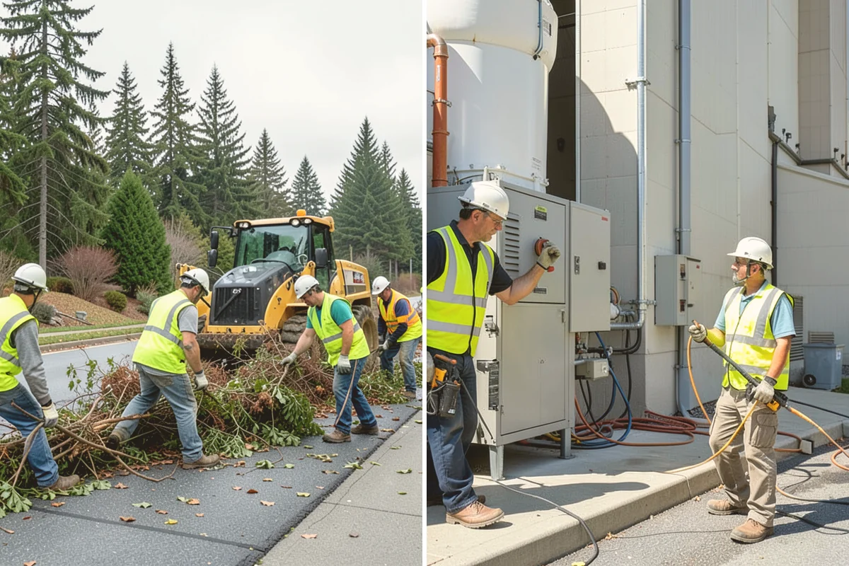 Facility Pressure Washing in Langley, Island County, WA - Surface assessment and pressure and method selection
