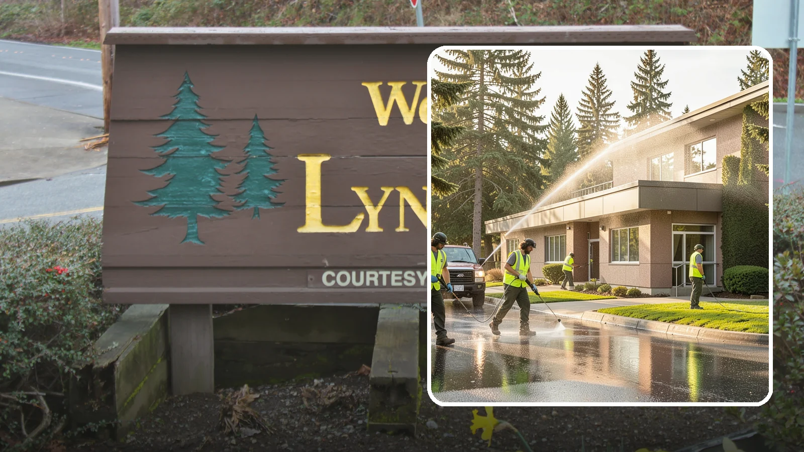 Facility Pressure Washing in Lynnwood, Snohomish County, WA - Remove moss, grime, and buildup from facility exteriors and hardscapes to protect surfaces and public safety.