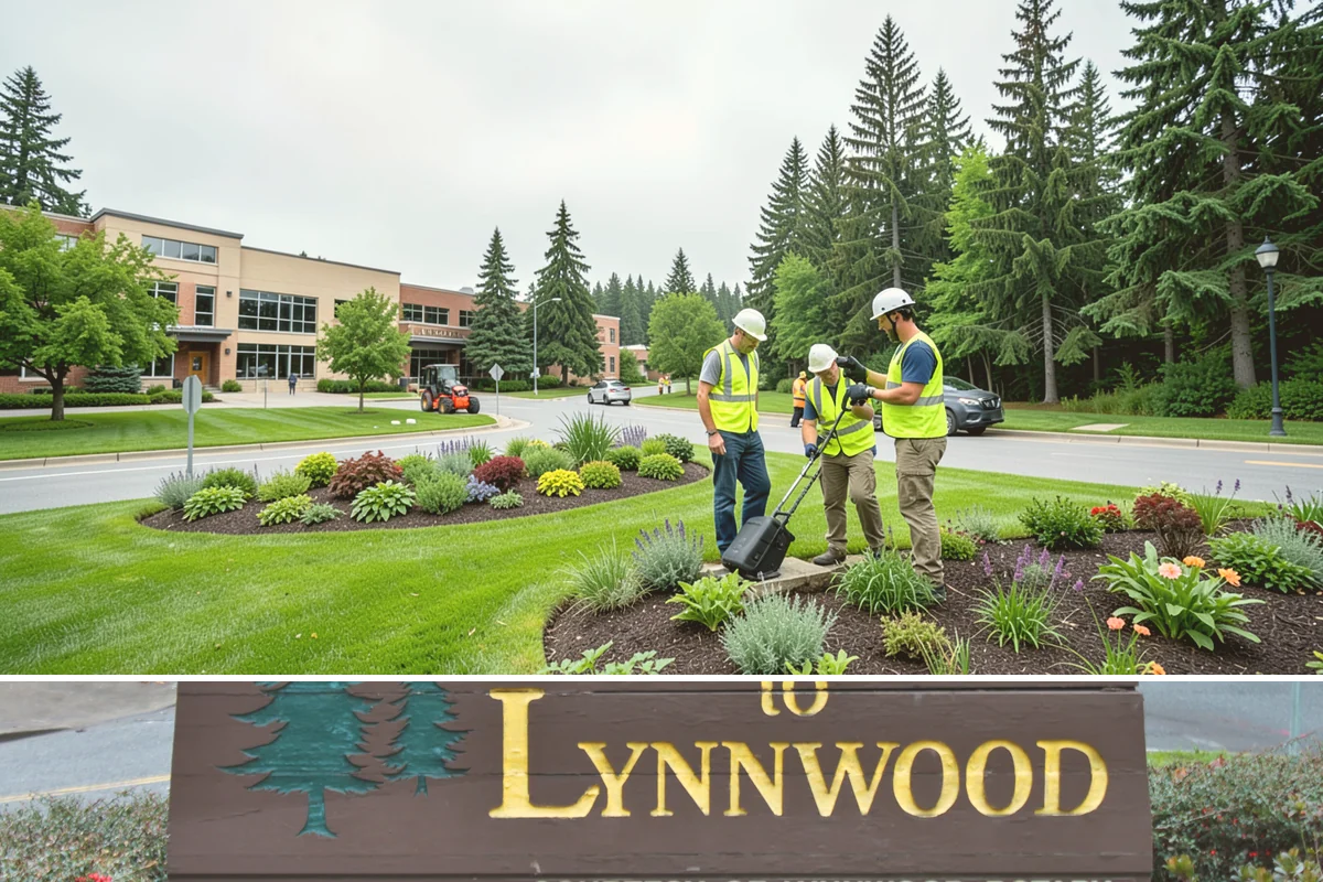 Facility Pressure Washing in Lynnwood, Snohomish County, WA - Spring and early summer cleaning removes the moss and algae accumulated through the wet Northwest winter.