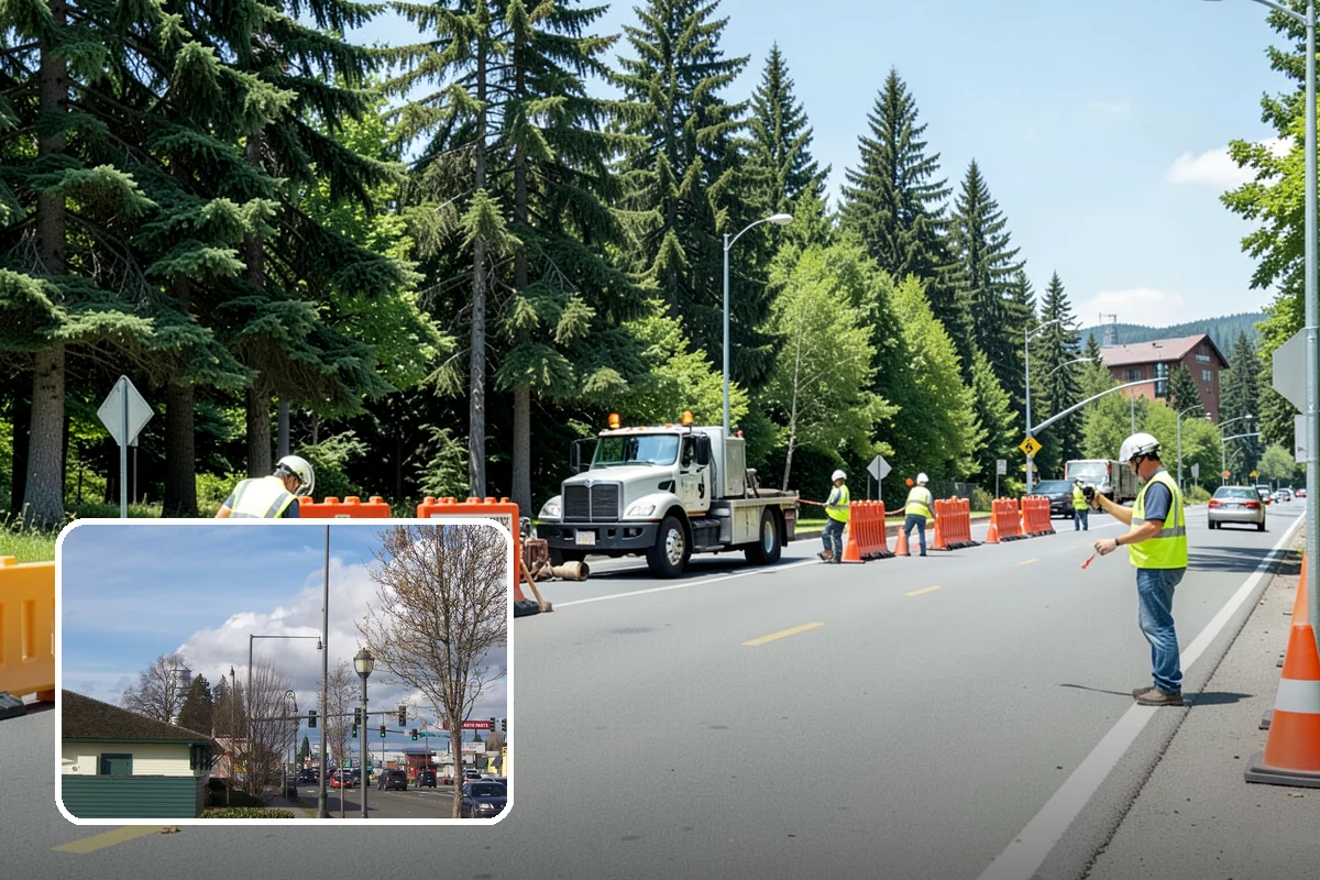 Facility Pressure Washing in Marysville, Snohomish County, WA - Removes slip-hazard moss and algae from walkways and entries