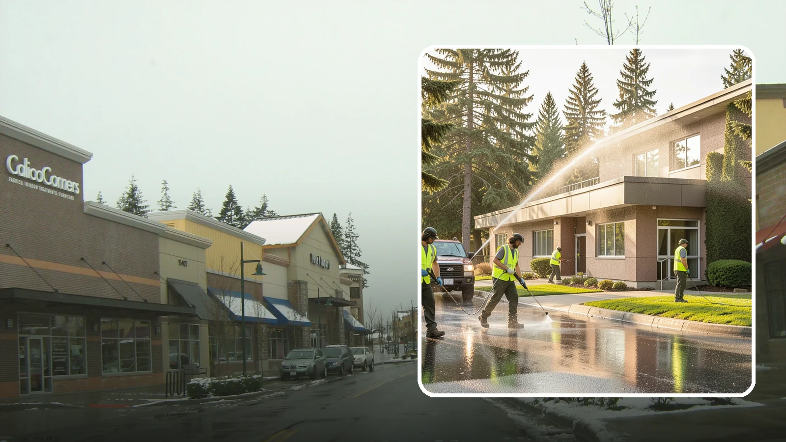 Facility Pressure Washing in Mill Creek, Snohomish County, WA - Remove moss, grime, and buildup from facility exteriors and hardscapes to protect surfaces and public safety.