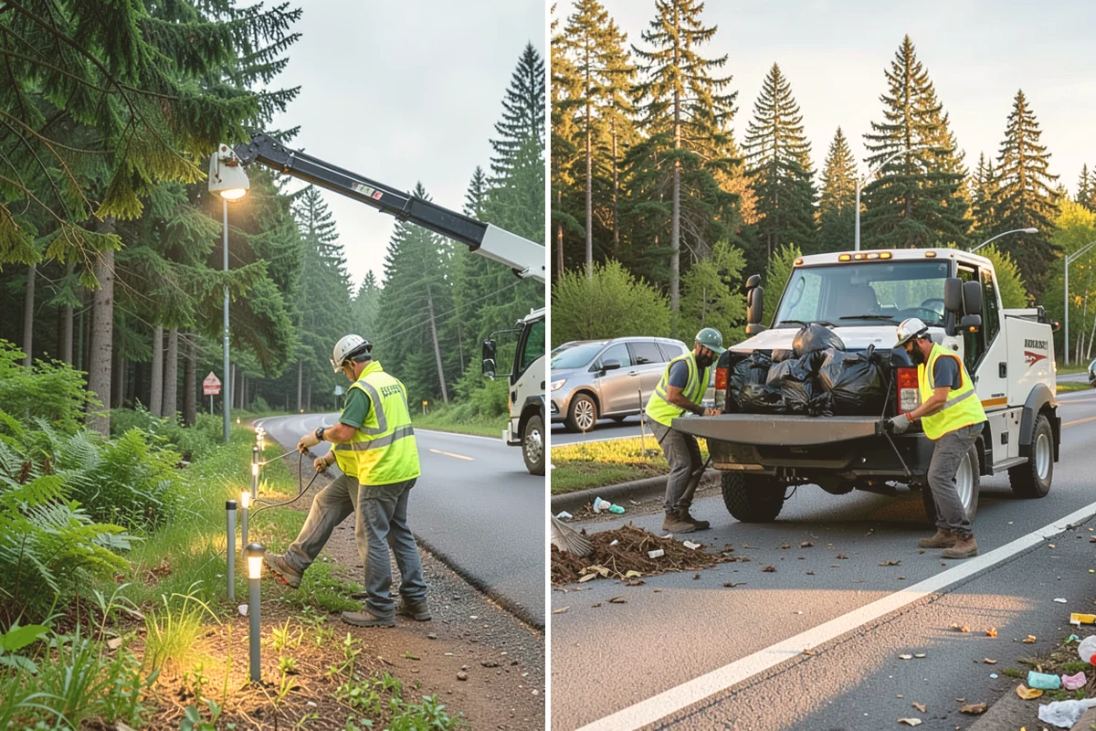 Facility Pressure Washing in Newcastle, King County, WA - Surface assessment and pressure and method selection