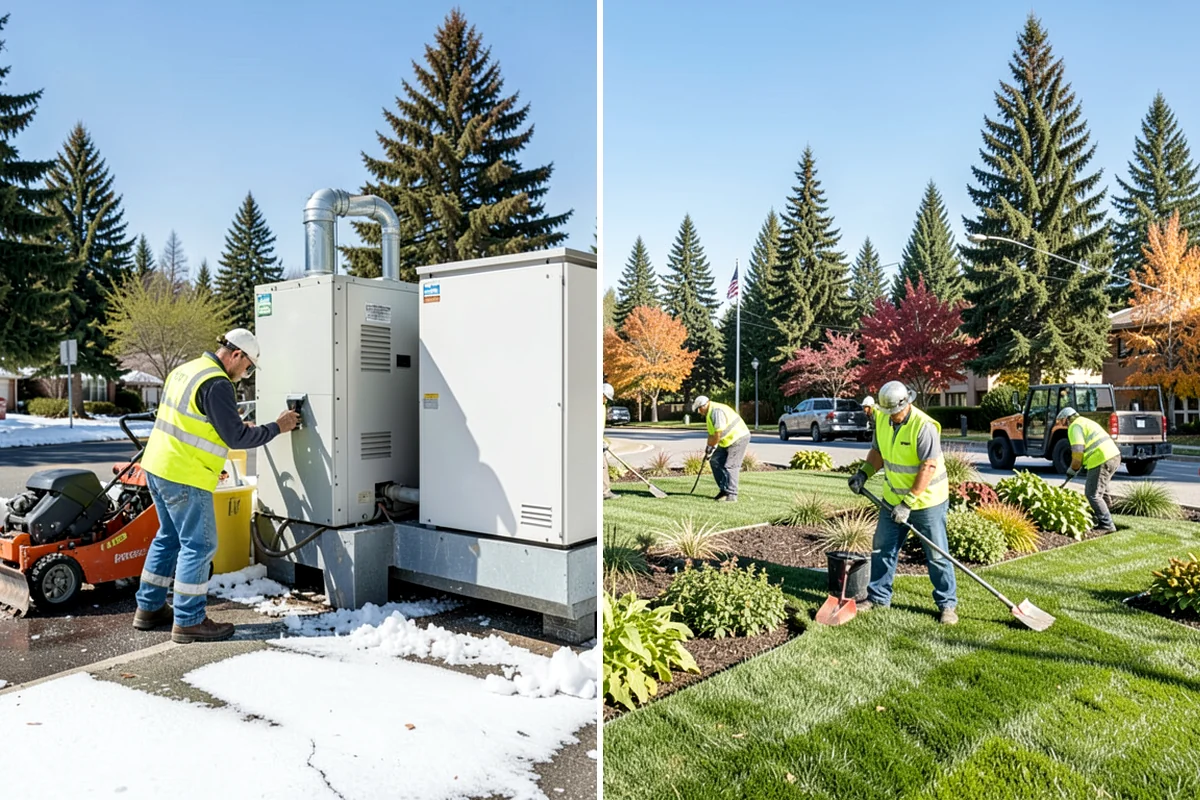 Facility Pressure Washing in Puyallup, Pierce County, WA - Surface assessment and pressure and method selection