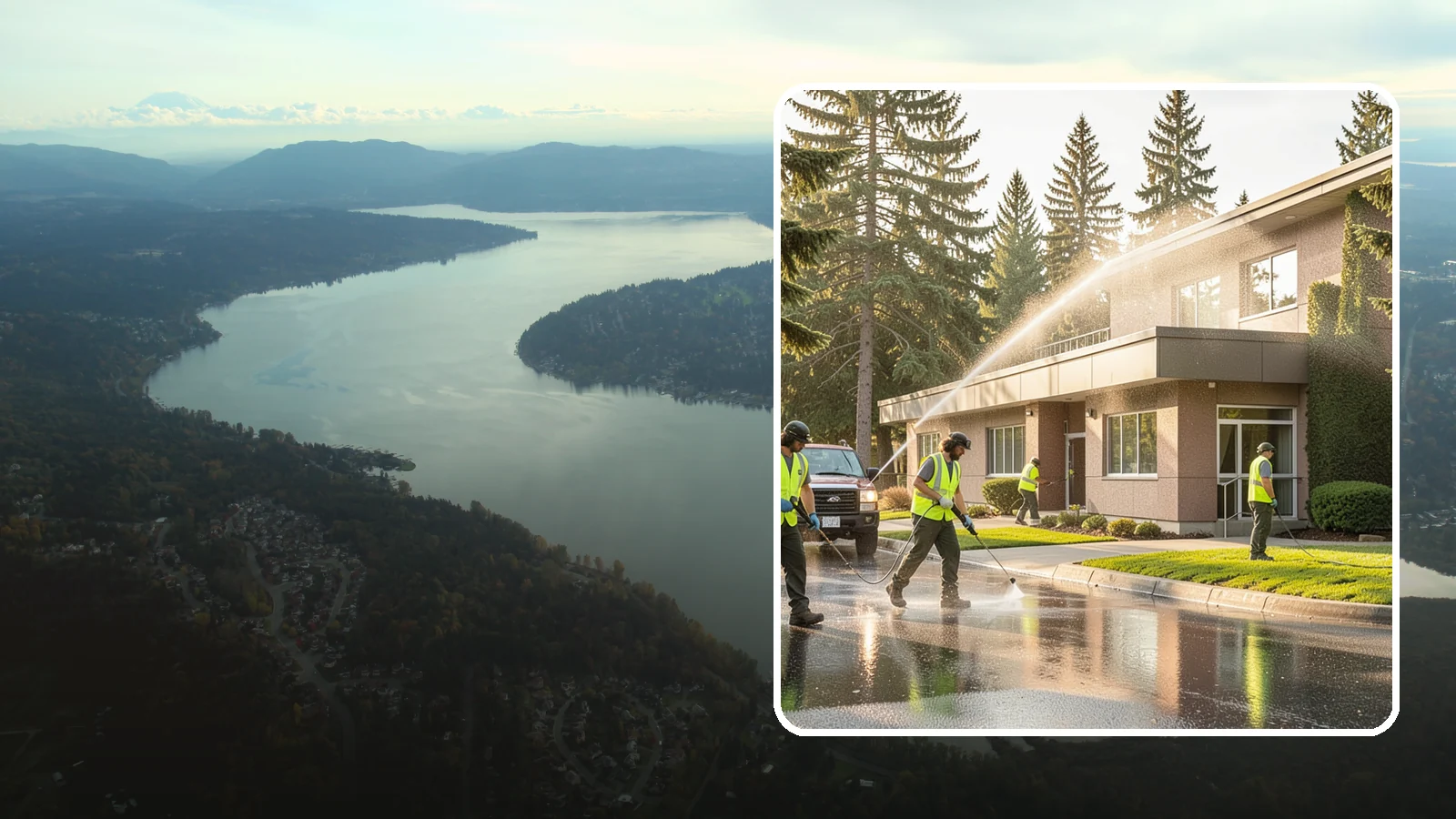 Facility Pressure Washing in Sammamish, King County, WA - Remove moss, grime, and buildup from facility exteriors and hardscapes to protect surfaces and public safety.