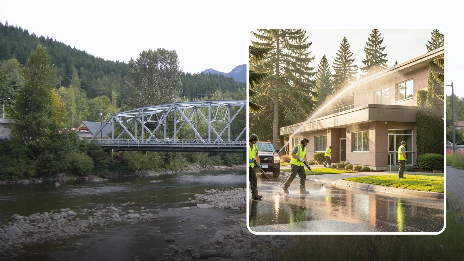 Facility Pressure Washing in Skykomish, King County, WA - Remove moss, grime, and buildup from facility exteriors and hardscapes to protect surfaces and public safety.
