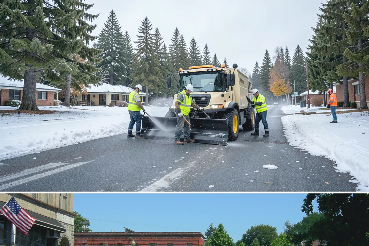 Facility Pressure Washing in Snohomish, Snohomish County, WA - Spring and early summer cleaning removes the moss and algae accumulated through the wet Northwest winter.