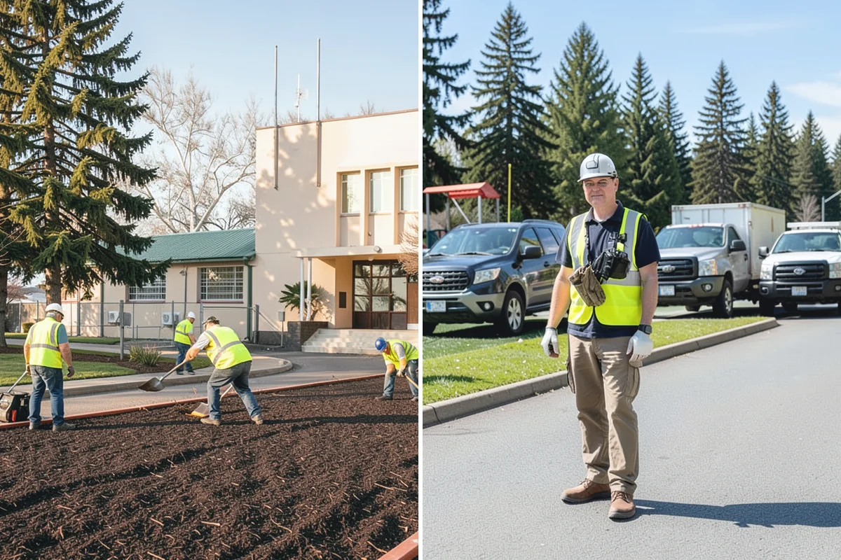 Facility Pressure Washing in South Prairie, Pierce County, WA - Surface assessment and pressure and method selection