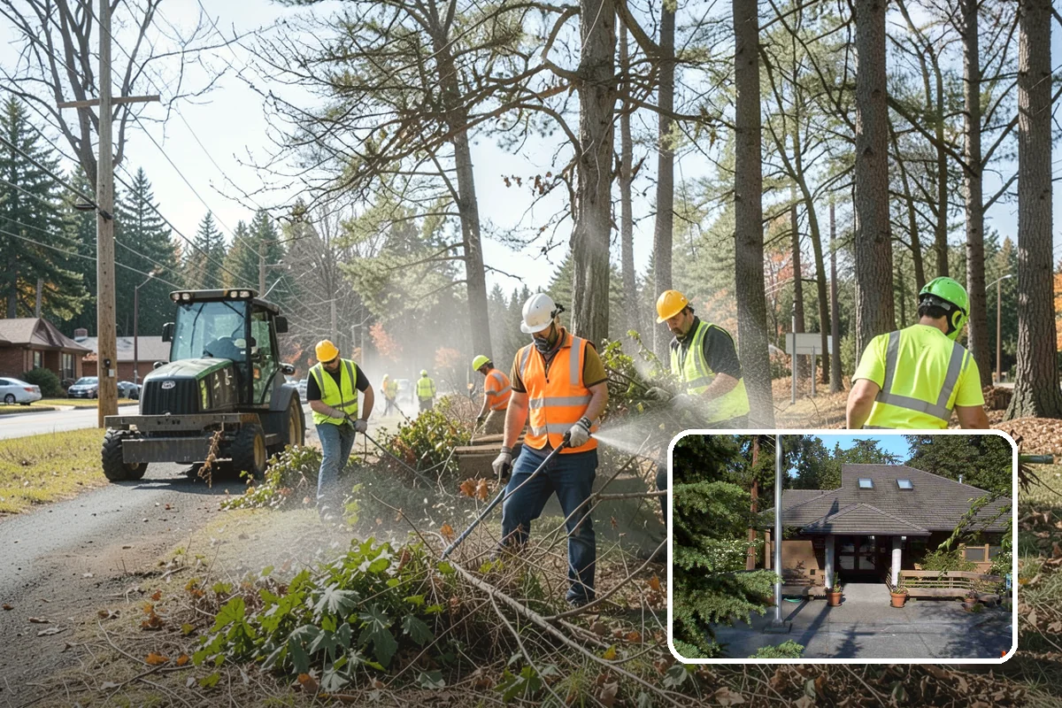 Facility Pressure Washing in Yarrow Point, King County, WA - Removes slip-hazard moss and algae from walkways and entries