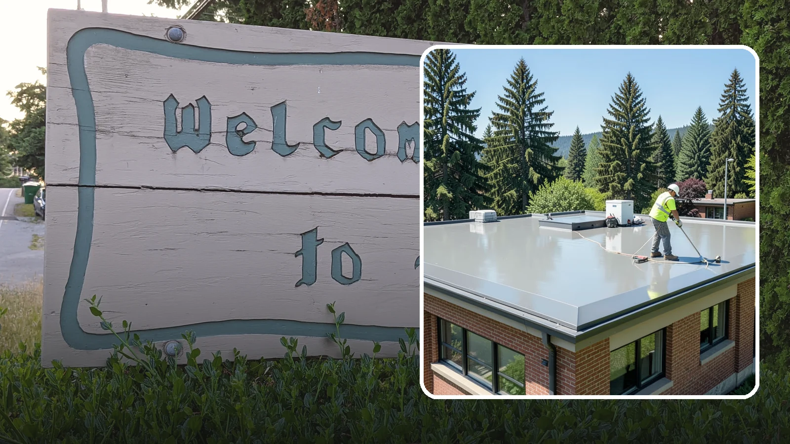 Facility Roof Coating in Brier, Snohomish County, WA - Apply reflective and waterproof coatings that restore aging low-slope roofs and defer full replacement costs.