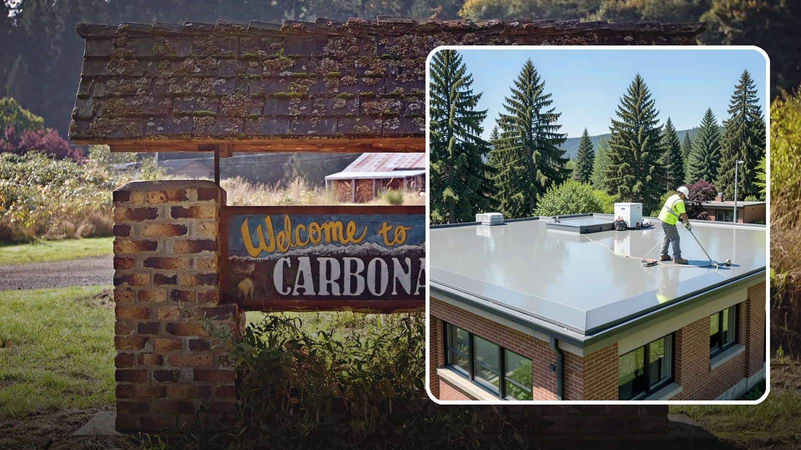 Facility Roof Coating in Carbonado, Pierce County, WA - Apply reflective and waterproof coatings that restore aging low-slope roofs and defer full replacement costs.
