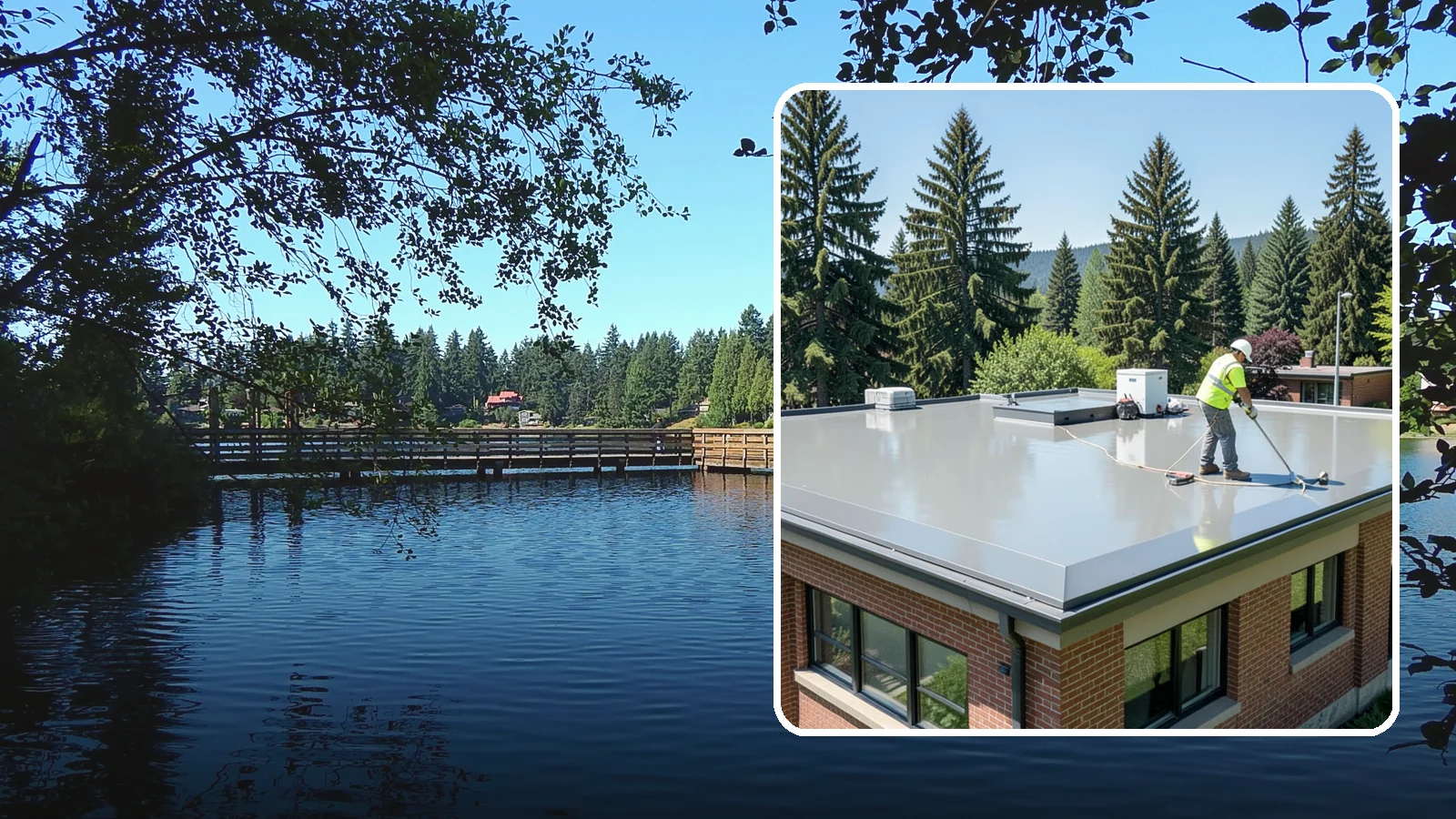 Facility Roof Coating in Federal Way, King County, WA - Apply reflective and waterproof coatings that restore aging low-slope roofs and defer full replacement costs.