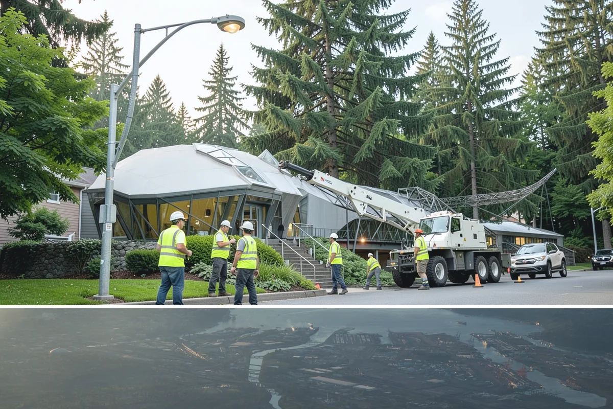 Facility Roof Coating in Fife, Pierce County, WA - Coatings require the warm, dry conditions of late spring through summer for proper cure and adhesion.