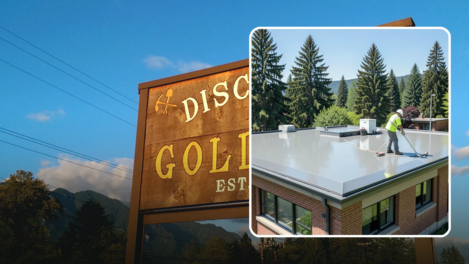Facility Roof Coating in Gold Bar, Snohomish County, WA - Apply reflective and waterproof coatings that restore aging low-slope roofs and defer full replacement costs.