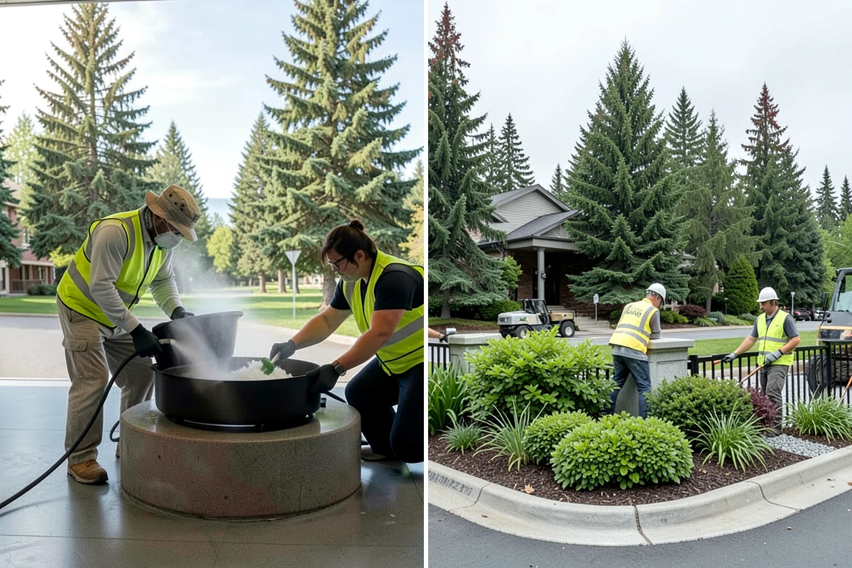 Facility Roof Coating in Kenmore, King County, WA - Substrate testing, adhesion sampling, and moisture check